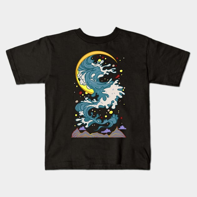 Wave Kids T-Shirt by WordFandom